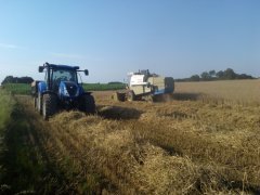 Fortschritt E 512 & New Holland T6.145 + Autosan D 47A