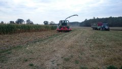 Claas Jaguar 940 & NH T6070 & Strautmann