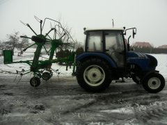 Farmtrac 555 + Stoll speed hydro 580