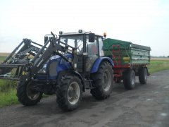 Farmtrac 675 DT i Pronar T672