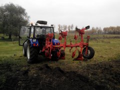 Farmtrac 675Dt + Krone mustang 100/3