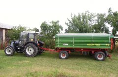 Farmtrac 675DT + przyczepa Pronar PT608