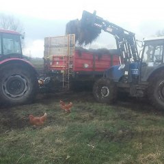 Farmtrac 690dt + Zetor Proxima 90