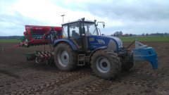 Farmtrac 7110 DT & siewnik SR300 AgroMasz
