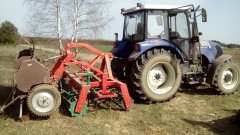 Farmtrac 80 4wd + agromasz 2.7 + Poznaniak