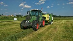 Fendt 311 vario tms \u0026 Krone CombiPack 1250 mc