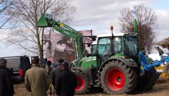 Fendt 312 + Rabe - Pokazy FENDT'a Antonowo / Orla