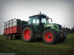 Fendt 312 Vario TMS + Rozrzutnik