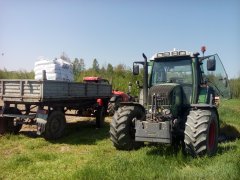 Fendt 312 Vario TMS + Unia Kombi 4.2m