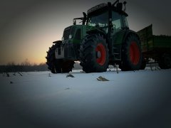 Fendt 411 vario & Pronar