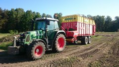 Fendt 412 vario TMS \u0026 Pottinger Europrofi 5000D