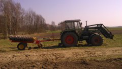 Fendt 611&vaderstad rollex 620