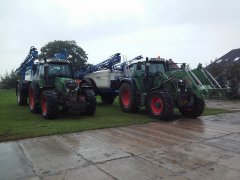 Fendt 712 i 820 + Inuma