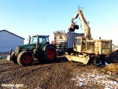 Fendt 712 Vario Tms & Fliegl Gigant 258 & Fortschritt T-174/2