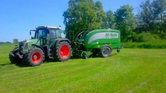 Fendt 716 & McHale Fousion 3