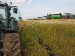 Fendt 718+Agrisem 6m \u0026 Fendt 826+Samson 20tys/L