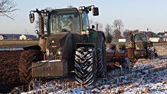 Fendt 720+Pottinger & Valtra T174+Kverneland