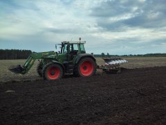 Fendt 818 + Kverneland