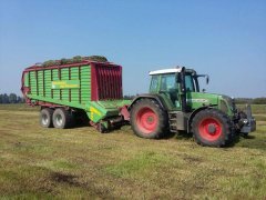 Fendt 820 Vario + Strautmann