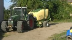 Fendt 820 vario TMS + Krone Fortima