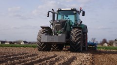 Fendt 822 Vario Profi & Farmet K400