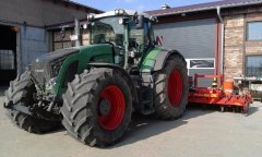 Fendt 933 Vario &  Brona wirnikowa Kuhn Hr 6004