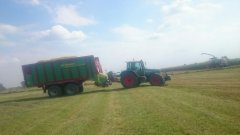 Fendt Vario 820 i Strautmann tera-vitesse cfs 4601 DO
