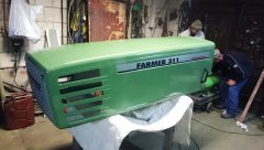 Pomalowana maska Fendt farmer 311