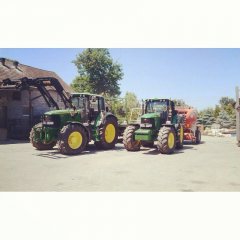 2x John Deere 6820