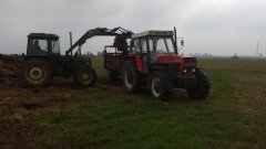 John deere 2140 i Zetor 10145