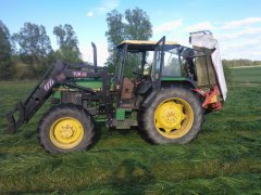 John Deere 2650+KUHN select 55 GMD