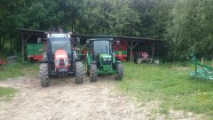 John Deere 5055 & Ursus 9014H & Ursus C-330