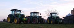 John Deere 6090RC, Fendt 515, JD 6630