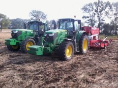 John Deere 6150M & 6130M + pottinger terrasem r3
