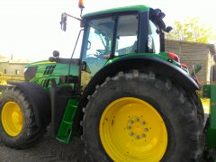 John Deere 6150M + Amazone Catros