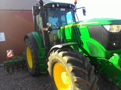 John Deere 6150M + Amazone Catros