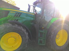 John Deere 6150M + Amazone Catros