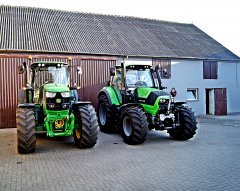 John Deere 6150M i Deutz Fahr 6150 Cshift