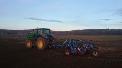 John Deere 6170 M & Rolmako 4,5 m