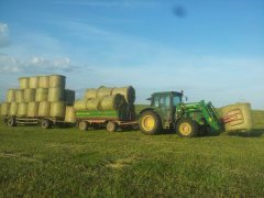 John Deere 6230 i Pronar