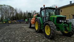 John Deere 6330 & Amazone UX3200 Special