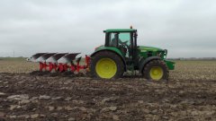 John Deere 6430 i Kuhn Master 102