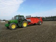 John Deere 6610 SE & Brochard