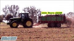 John Deere 6820 + Unia Tytan