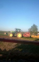 John Deere 6830 & heder 3.6