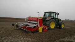 John Deere 6830 + Pottinger Vitasem 302 ADD