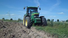John Deere 6910 + Kverneland ES95