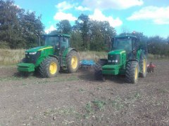 John Deere 7215r & John Deere 6930