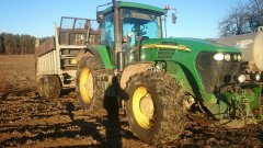 John Deere 7720 & Fliegl asw 160