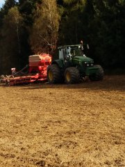 John deere 7830 & horsch pronto 6